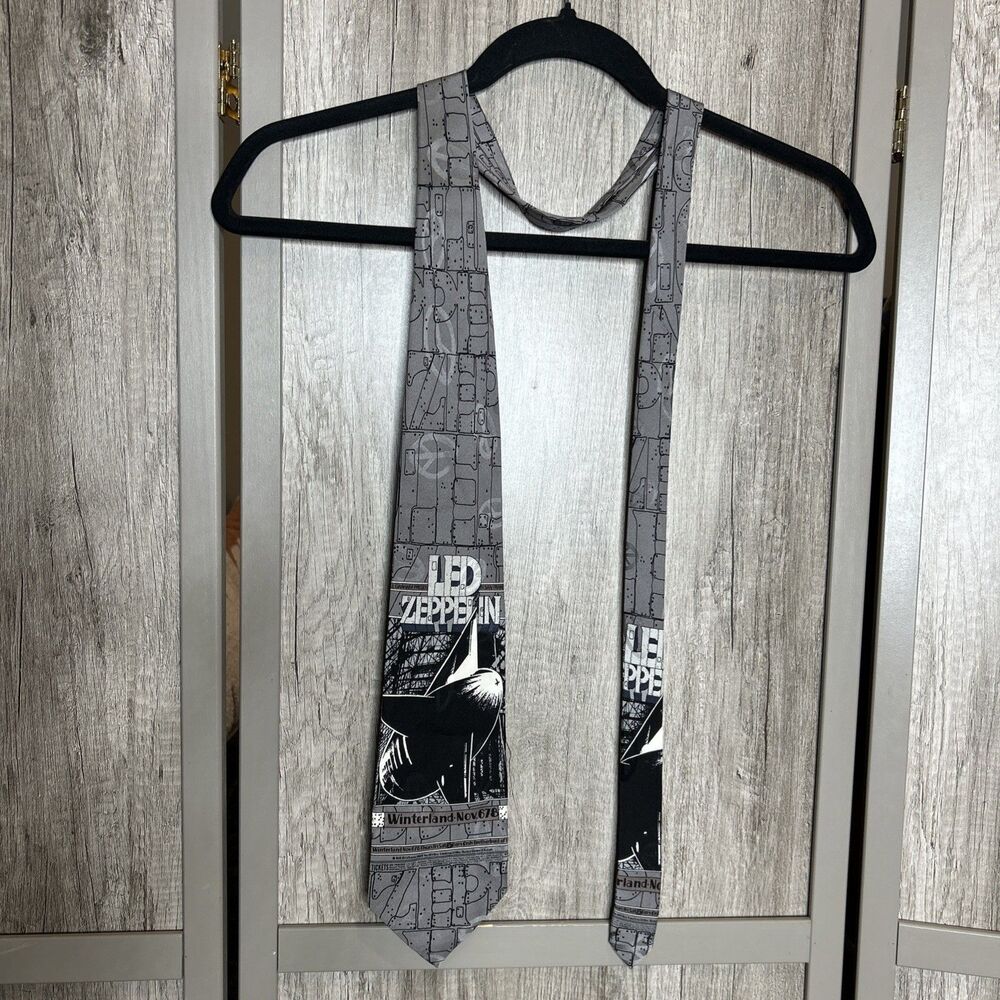 Bill Graham Led Zeppelin Tie No 199 Hand Made Silk